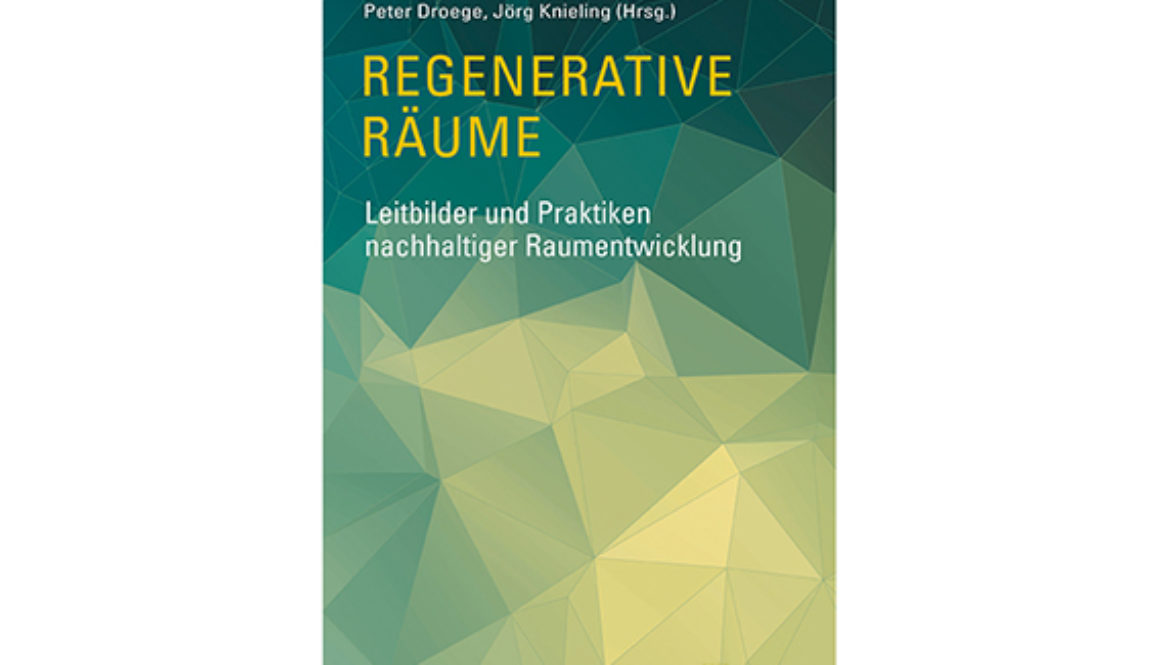 Launch of new book: Regenerative Räume 