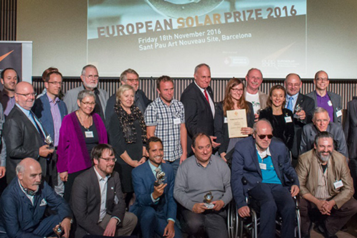 European Solar Prize 2016