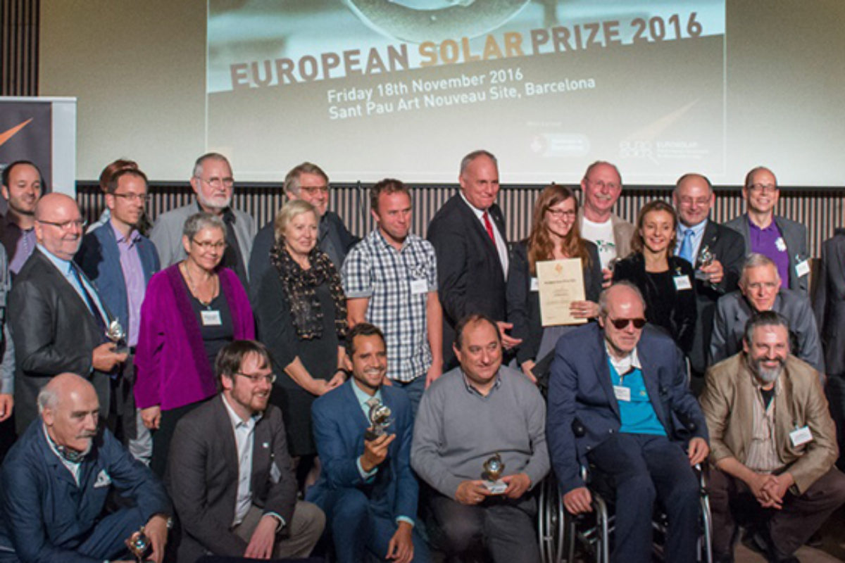 ESP2016_Award-winners European Solar Prize 2016