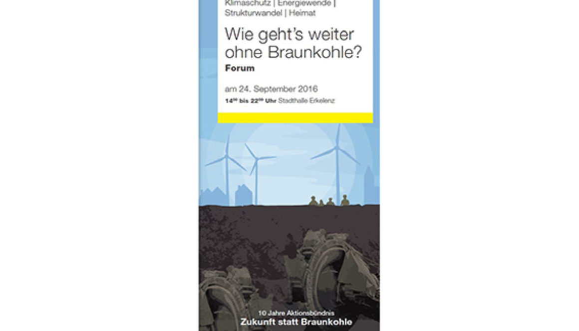 Event “Zukunft statt Braunkohle”