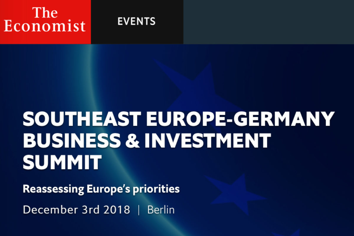 The Economist – Southeast Europe – Germany Business & Investment Summit